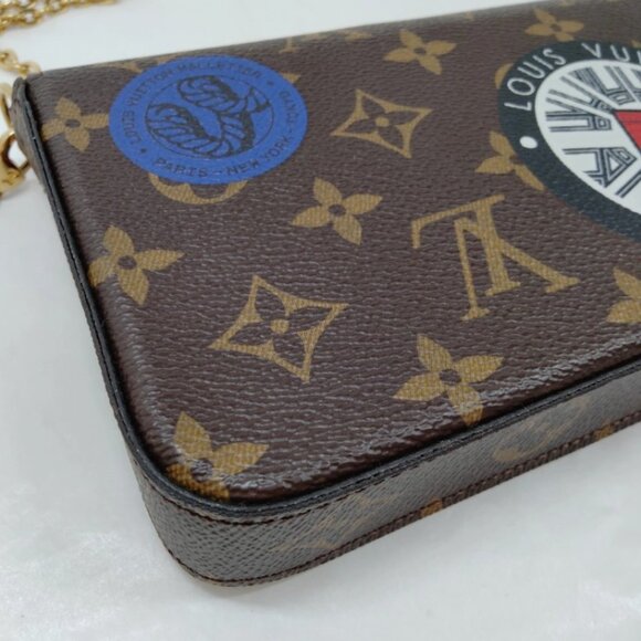 LOUIS VUITTON Felicie Pochette Limited Edition Monogram Canvas - Picture 9 of 16